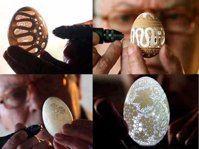 Egg Lamp Design Art